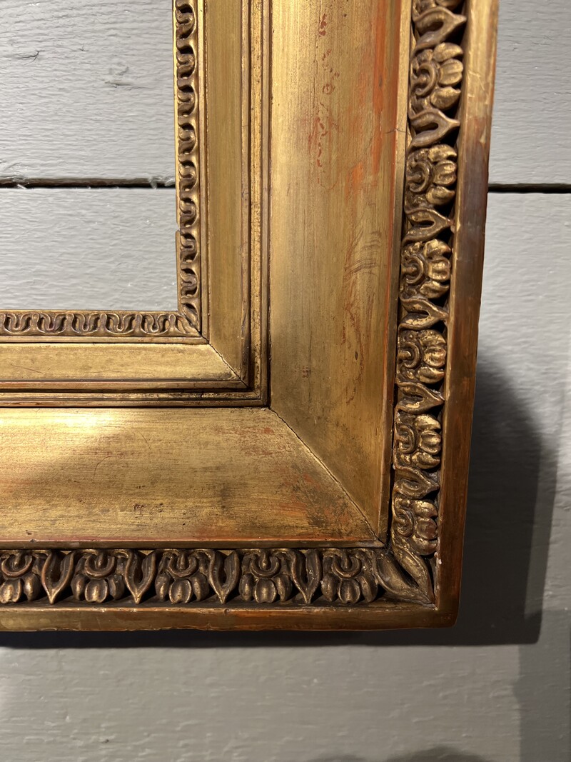 Italian gilt wood frame 18th century