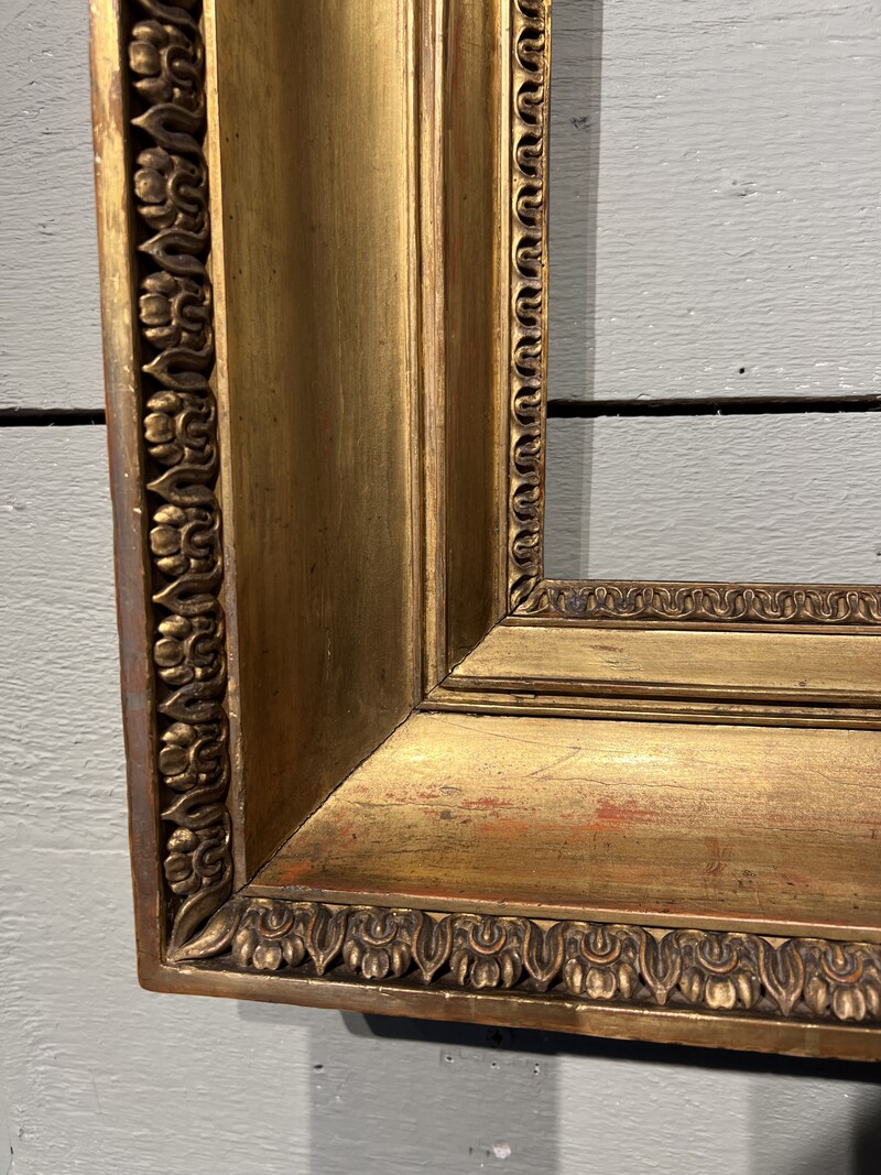 Italian gilt wood frame 18th century