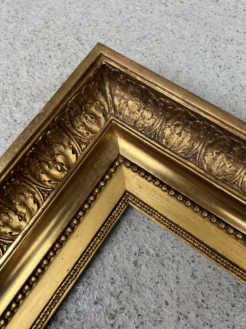 Late 18th century giltwood frame