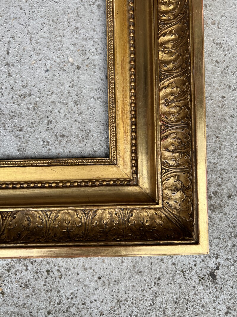 Late 18th century giltwood frame