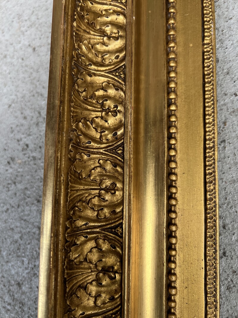 Late 18th century giltwood frame