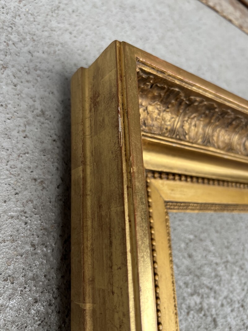 Late 18th century giltwood frame