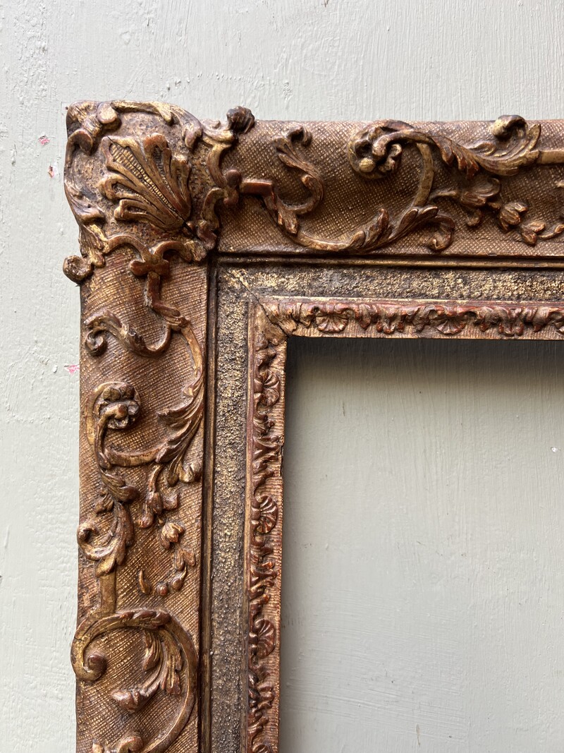 Louis XIV Giltwood Frame, 18th Century