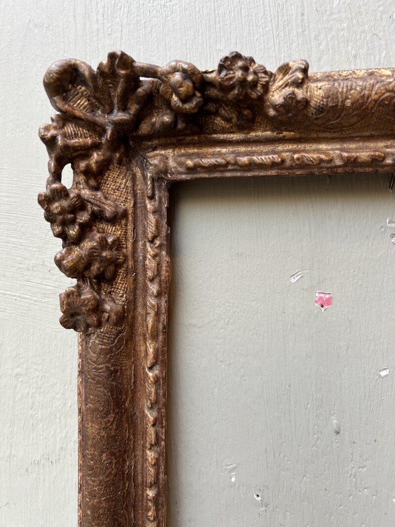 Louis XIV Giltwood Frame, 18th Century