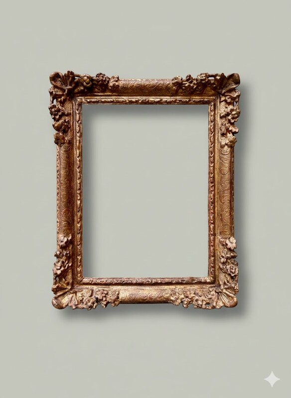 Louis XIV Giltwood Frame, 18th Century