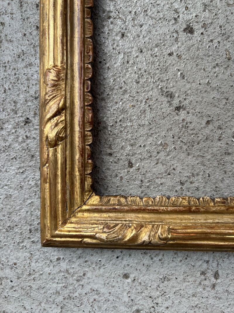 Louis XV giltwood frame