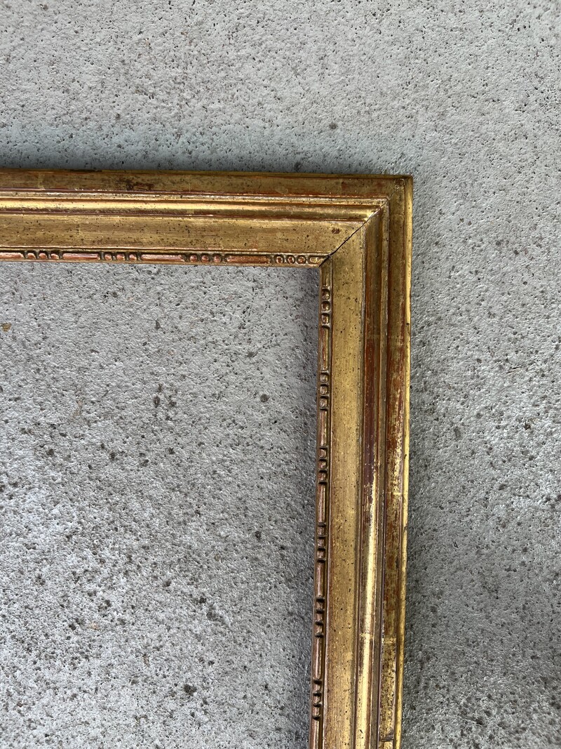 Louis XVI giltwood frame
