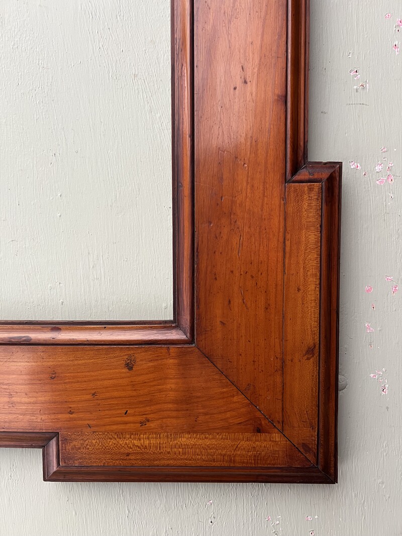 Pair of 19th-century cherrywood frames