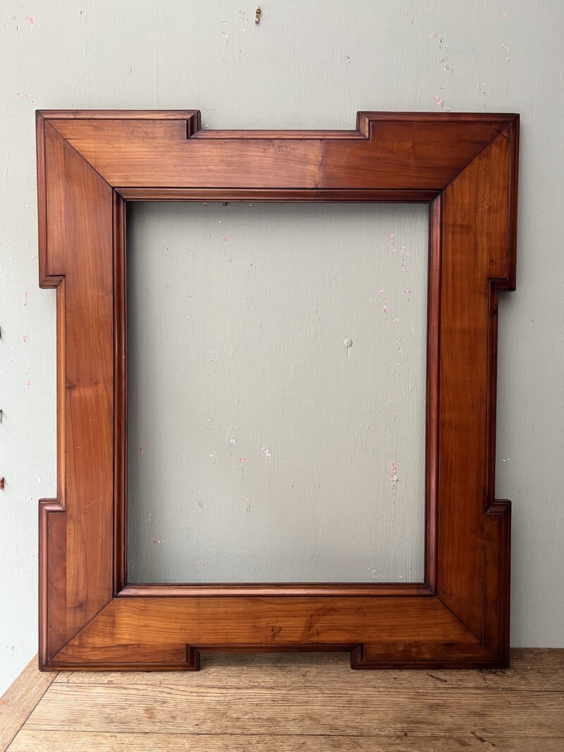 Pair of 19th-century cherrywood frames