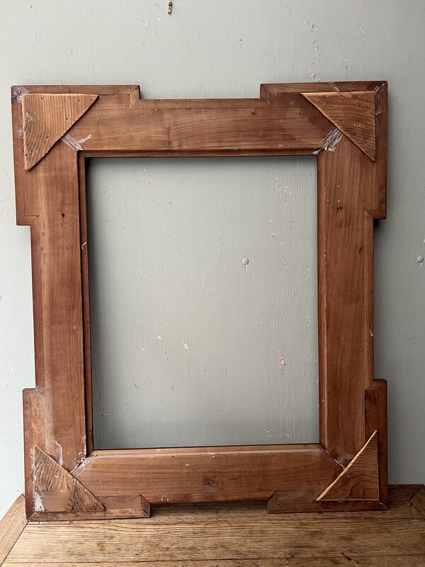 Pair of 19th-century cherrywood frames