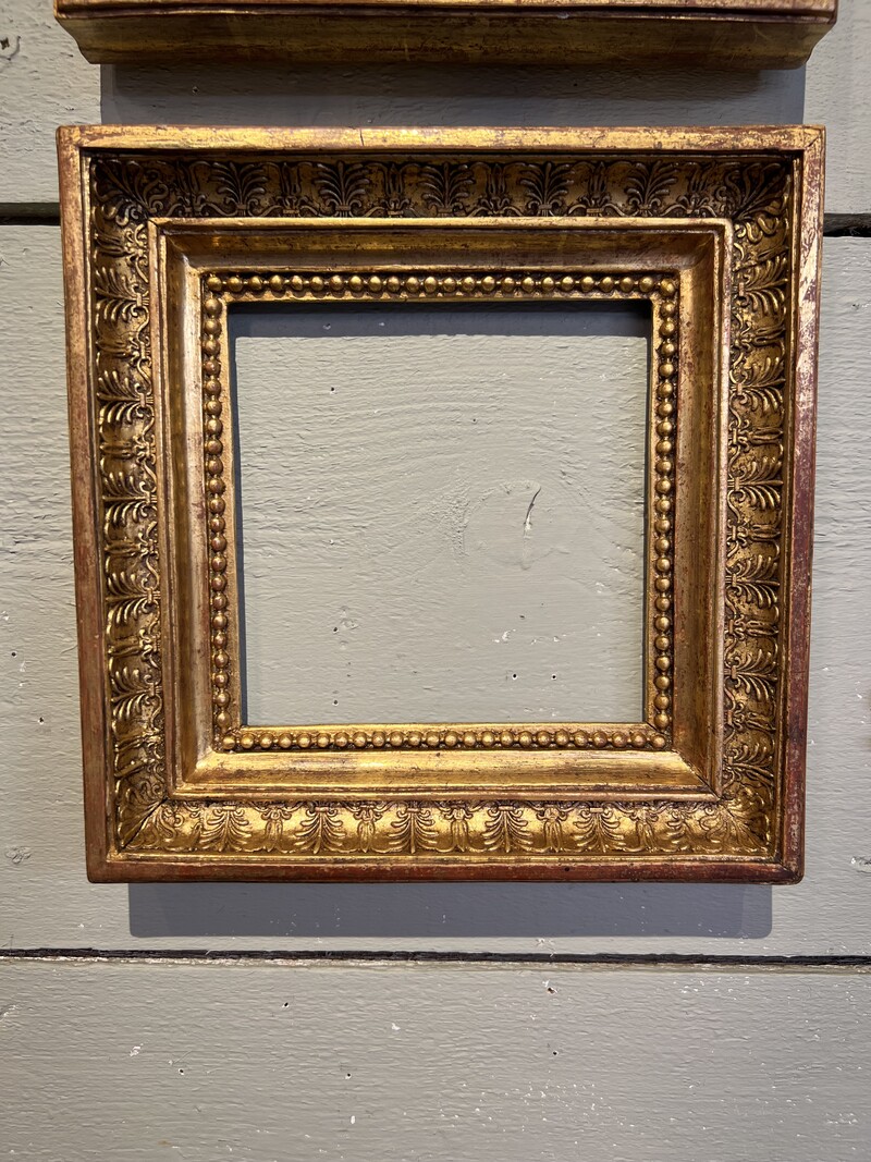 Pair of 19th Century gilded wood frames