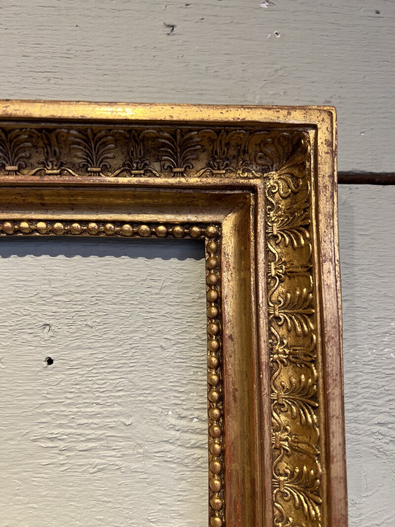 Pair of 19th Century gilded wood frames