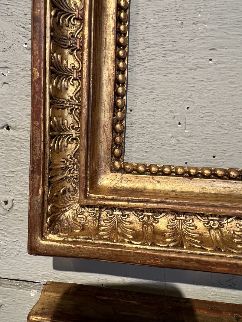 Pair of 19th Century gilded wood frames