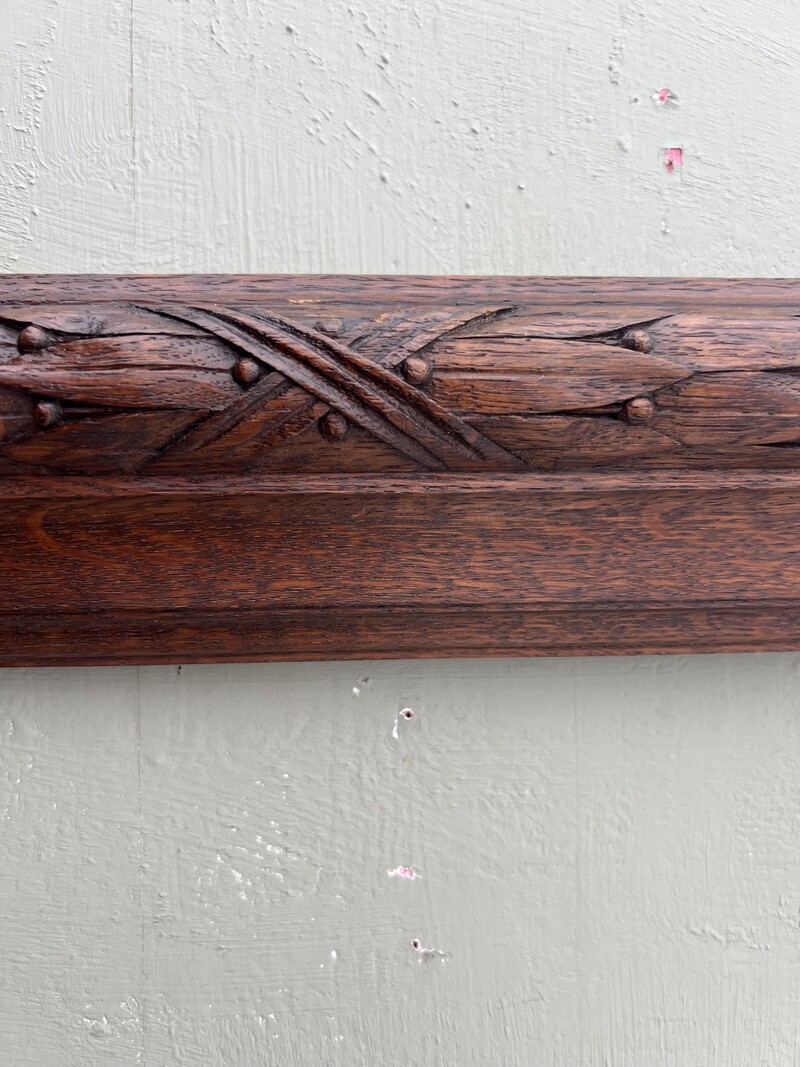 Set of 3 oak frames, 1900