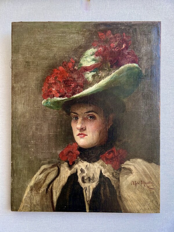 The Lady in the Hat Alphonse Moutte