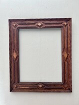 Tramp Art frame 19th century