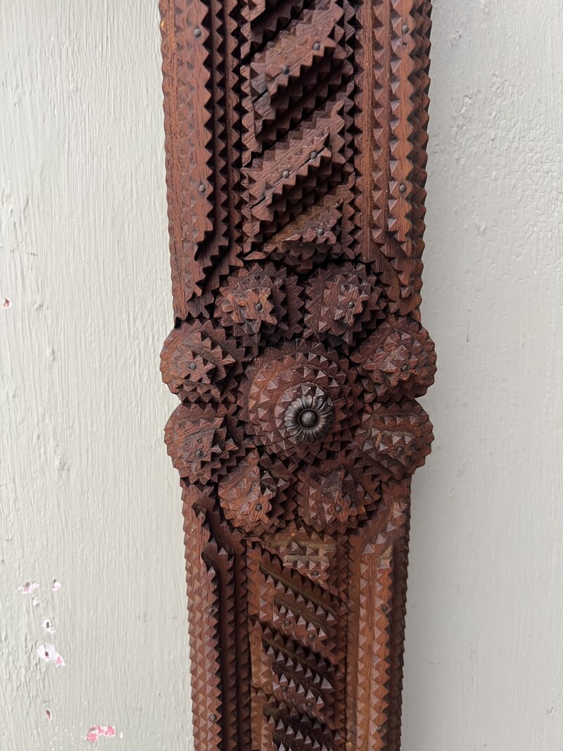 Tramp Art frame 19th century