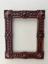 Tramp Art frame 19th century