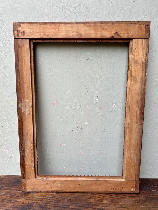 Tramp Art frame 19th century
